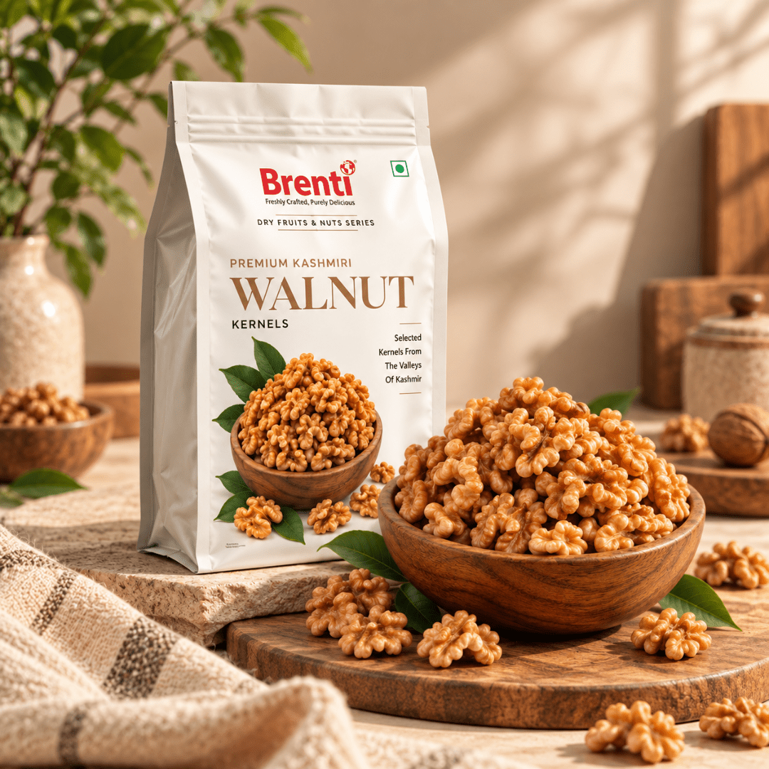 Brenti Premium Kashmiri Walnut Kernels - Brenti Foods