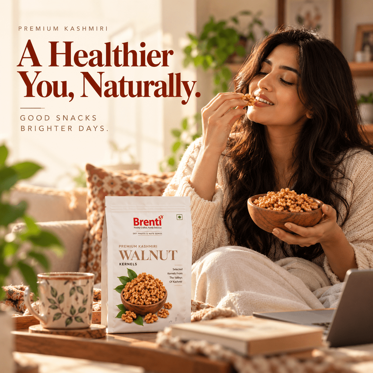 Brenti Premium Kashmiri Walnut Kernels - Brenti Foods