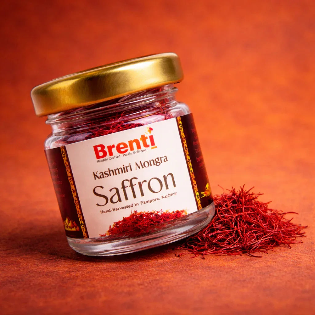 Kashmiri Pure Mongra Saffron - Brenti Foods