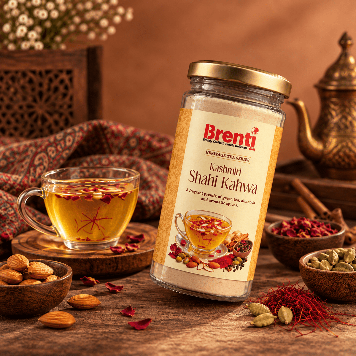 Signature Kashmiri Shahi Kahwa - Brenti Foods